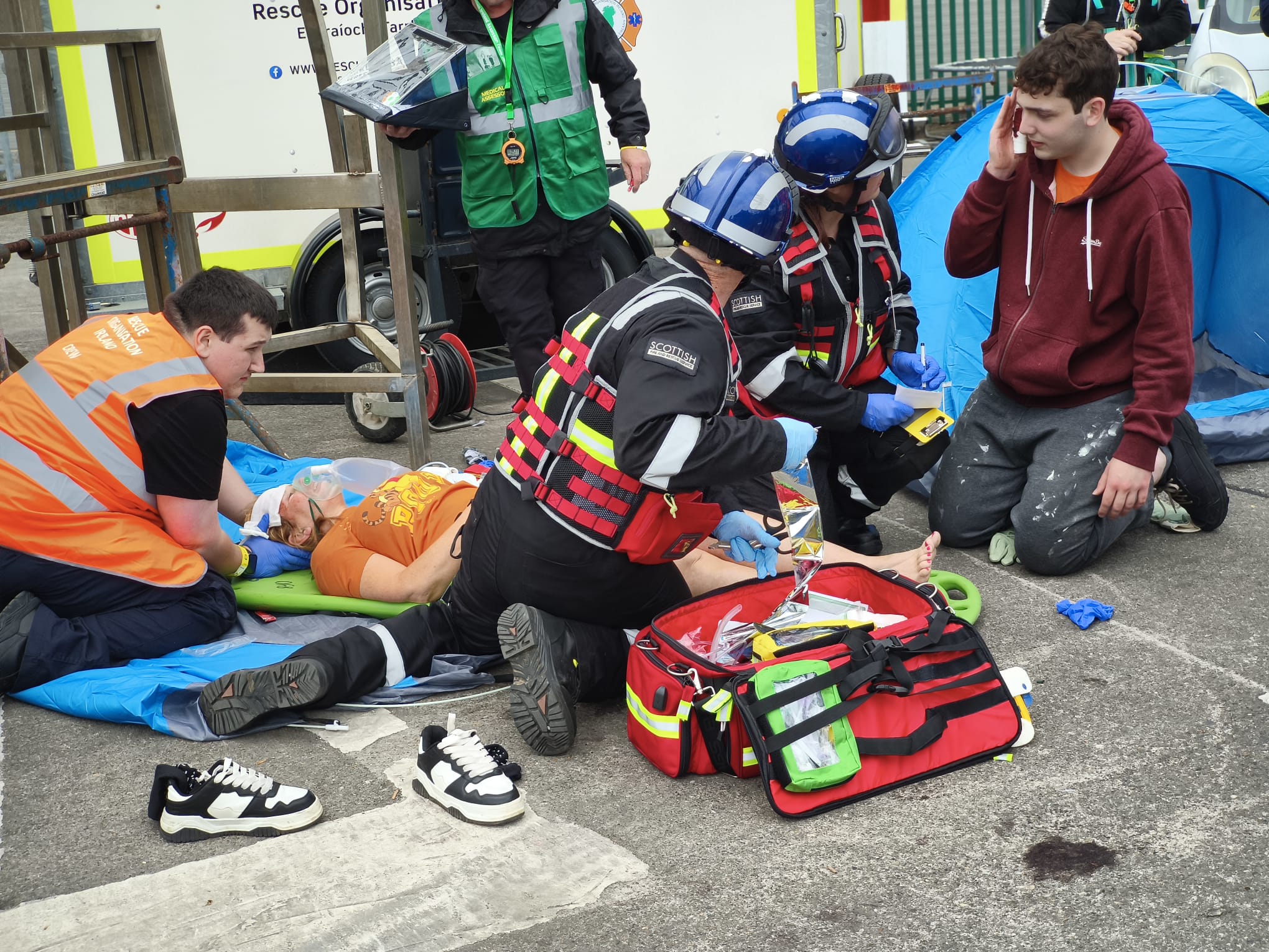 National Rescue Recovery Elite Bags at the National Rescue & CPR Challenge 2025 - Elite Bags